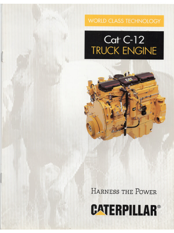 25-0468 caterpillar moteur de camion c-12