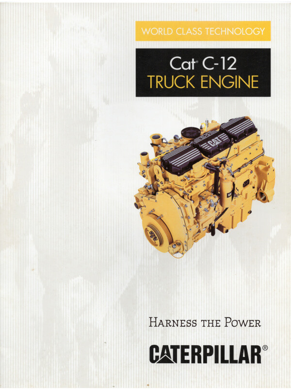 25-0469 caterpillar moteur de camion c-12