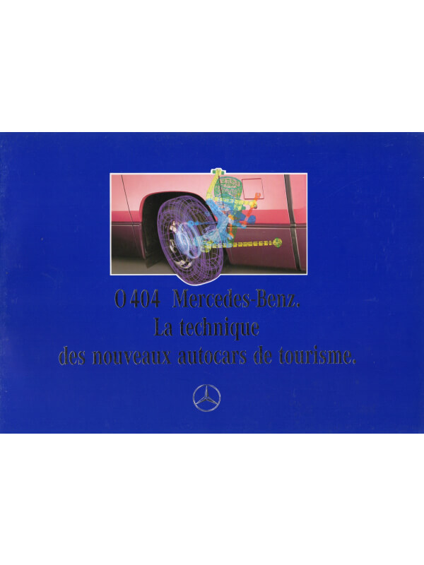 25-0482 mercedes la technique des nouveaux autocars de tourisme