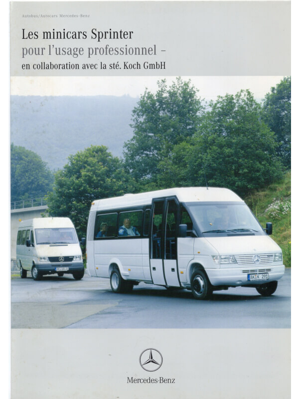 25-0497 mercedes les minicars sprinter