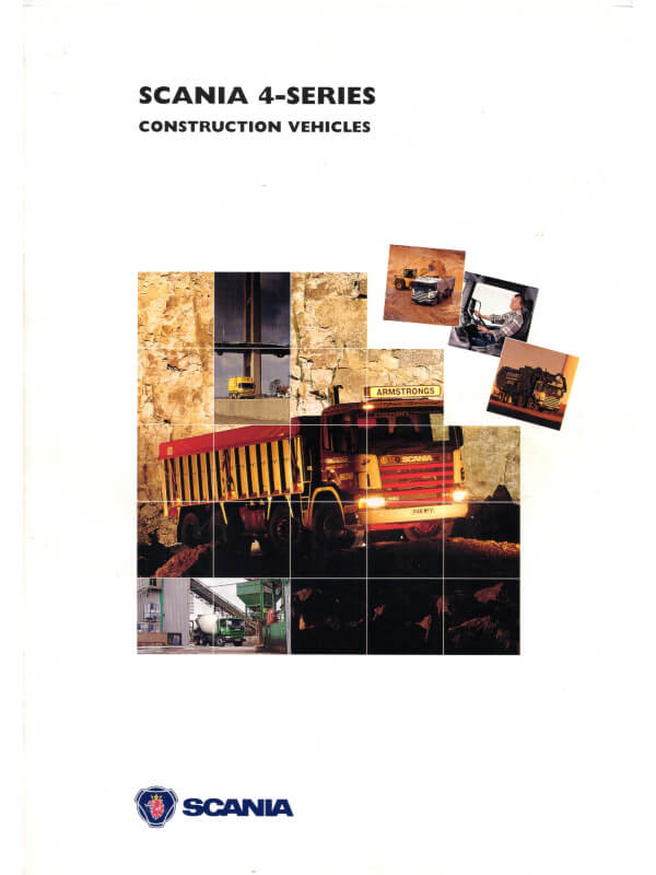 25-0581 scania s4 véhicules de construction