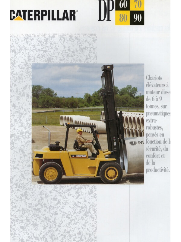 25-0628 caterpillar dp60, dp70, dp80, dp90