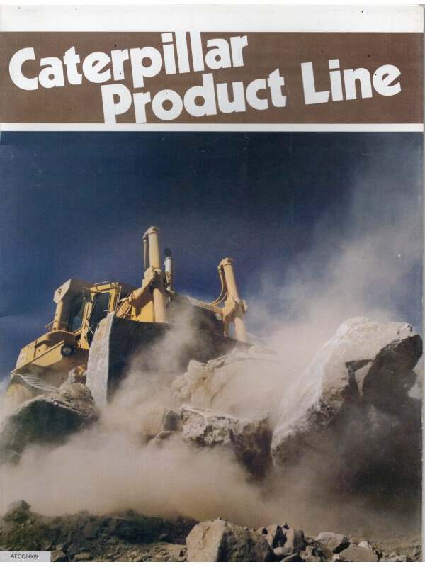 25-0649 caterpillar gamme de produits 1982