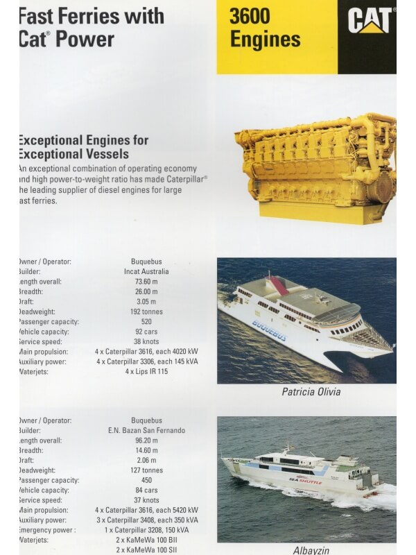 25-0663 caterpillar engines 3600