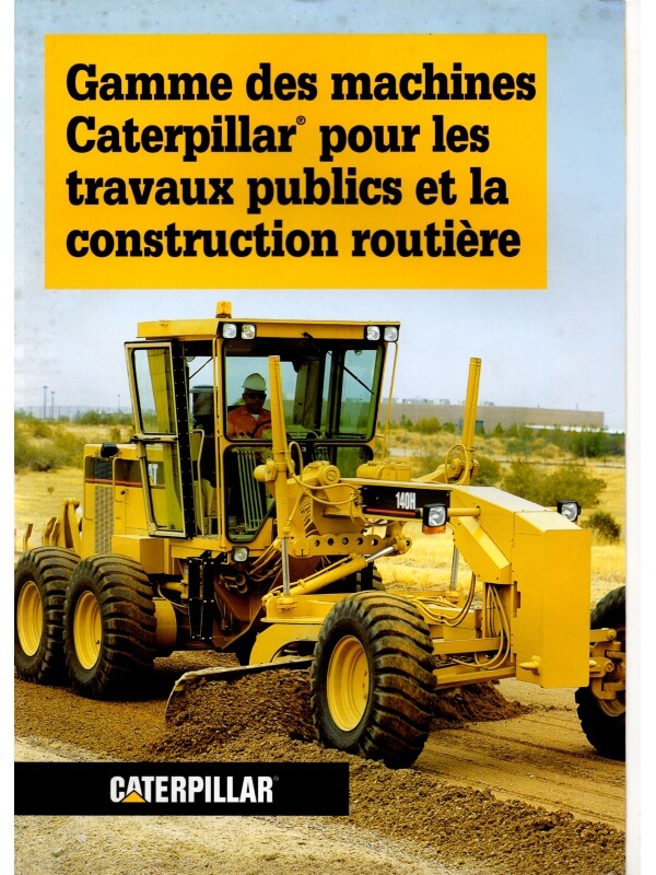 25-0674 caterpillar public works and road construction range 1997
