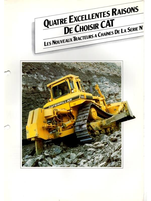 25-0682 caterpillar n series chain tractors