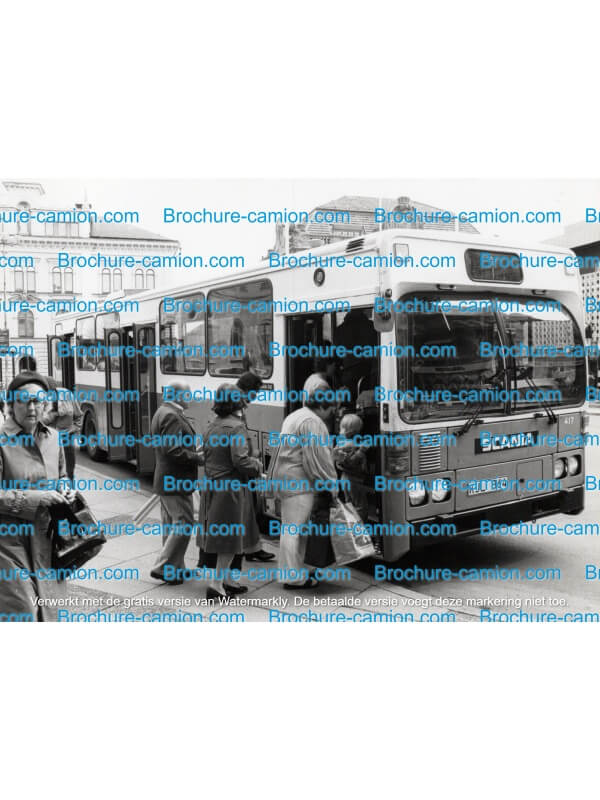 P075 photo d'usine scania