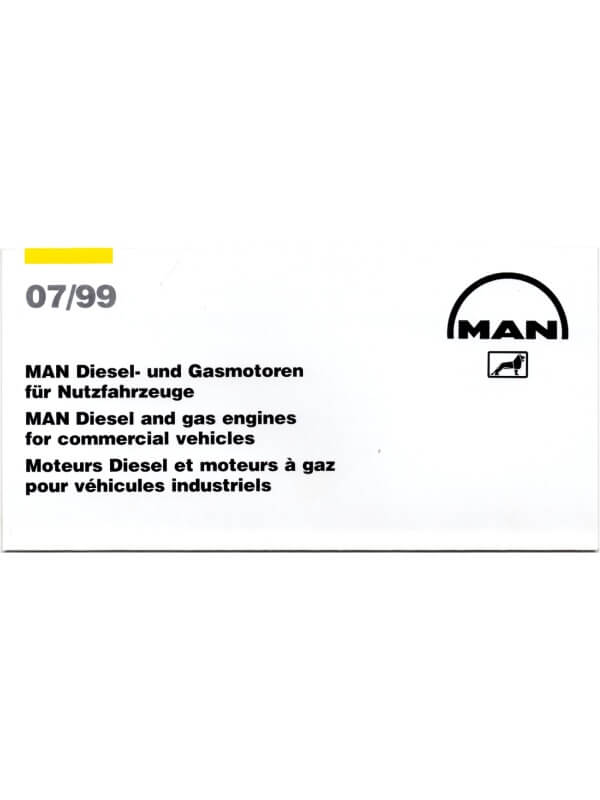25-0838 man moteurs diesel et moteurs à gaz pour véhicules industriels