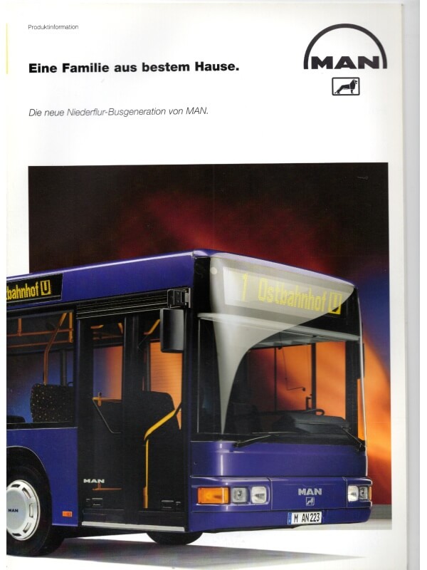 25-0864 man la nouvelle génération d'autobus à plancher bas