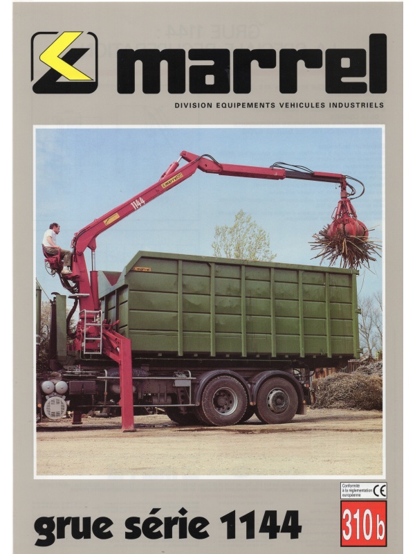 25-1201 marrel crane 1144 series