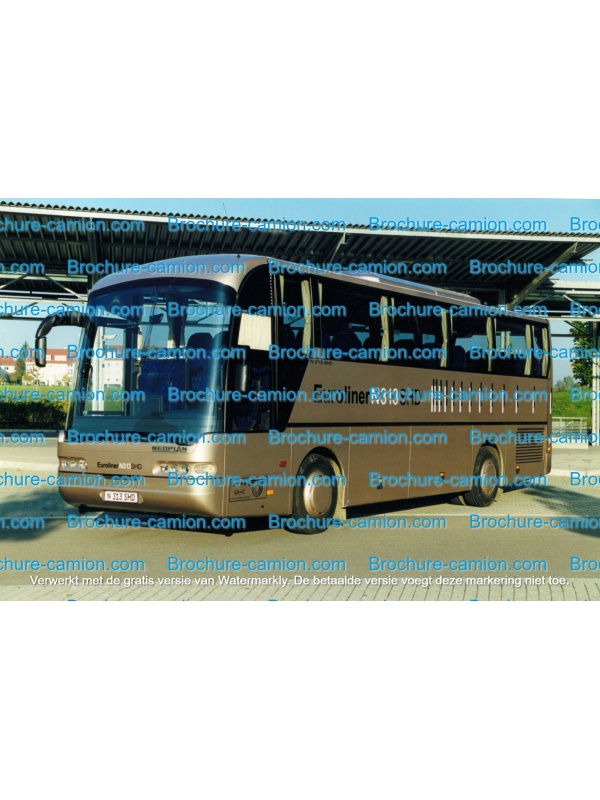 P097 press photo neoplan euroliner n 313 shd
