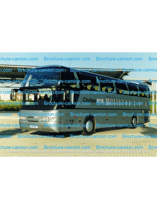 P099 press photo neoplan cityliner n 116