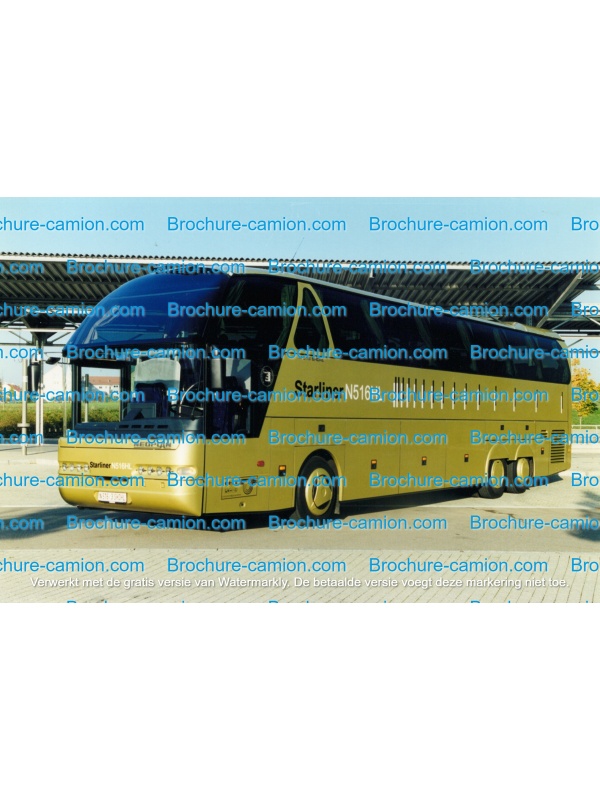 P101 press photo neoplan starliner n 516/3 shdhl