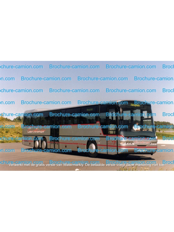 P110 press photo neoplan euroliner n 316/3 Ül