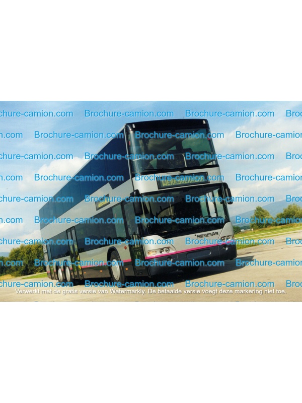 P123 press photo neoplan centroliner n 4426/3 Ül