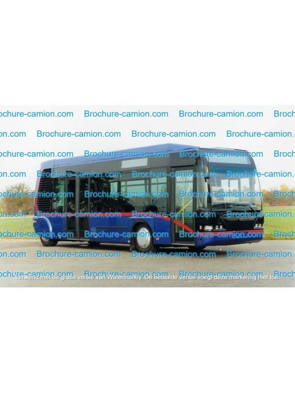 P128 press photo neoplan hybrid-midibus n 6108 from