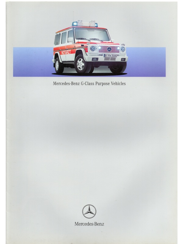 25-1259 mercedes-benz g-class véhicules à usage spécifique