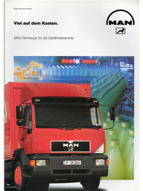 25-1338 man véhicules pour la distribution de boissons