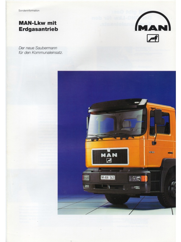 25-1340 man camions à propulsion gnc