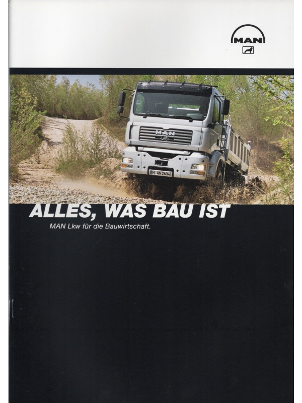 25-1380 man camions pour le bâtiment
