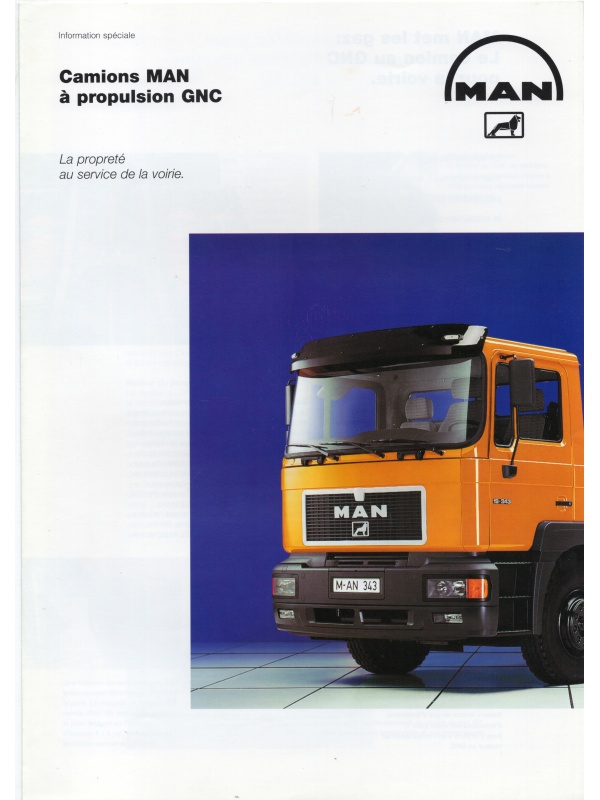 25-1341 man camions à propulsion gnc