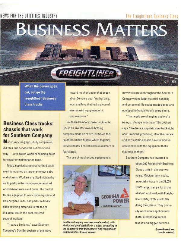 25-1455 freightliner business matters automne 1999