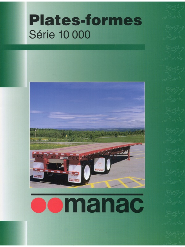 25-1459 manac plates-formes série 10 000