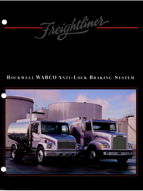 25-1474 freightliner système de freinage antiblocage (rockwell wabco)