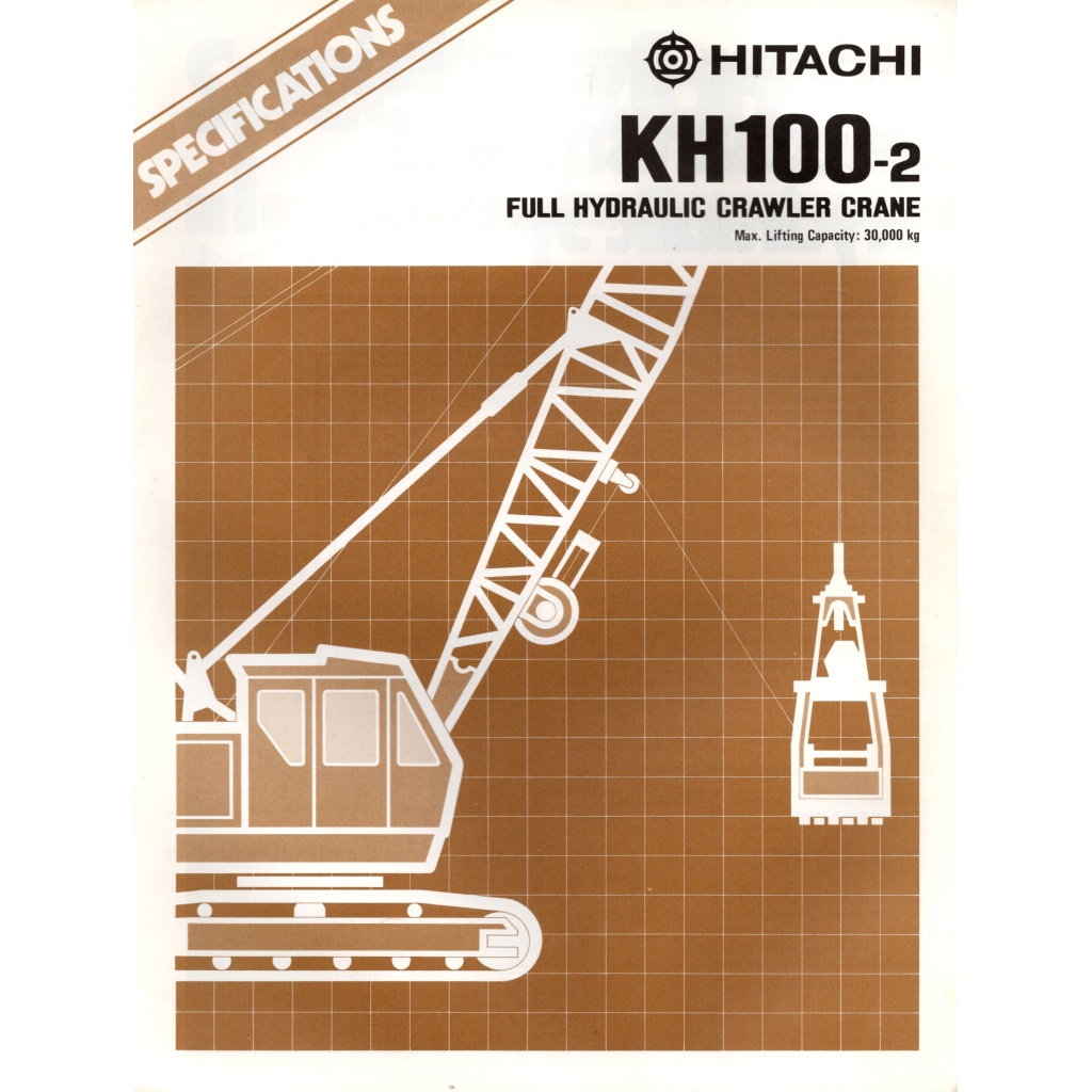 VINTAGE SHINSEI HITACHI Power Reach Climbing Crane Construction Crane Mini Power EUR 13,67 - FR