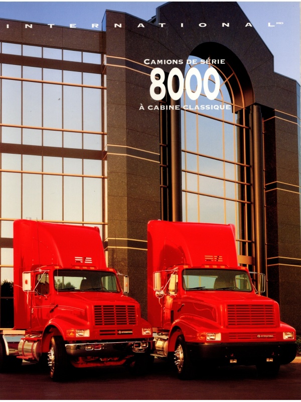 25-1695 international 8000 cabine classique