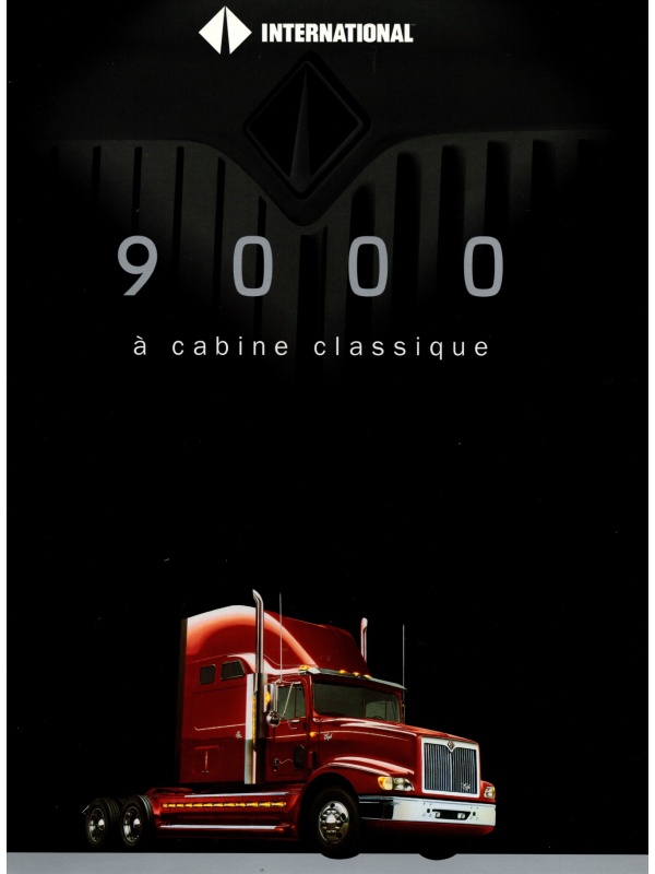 25-1701 international 9000 cabine classique