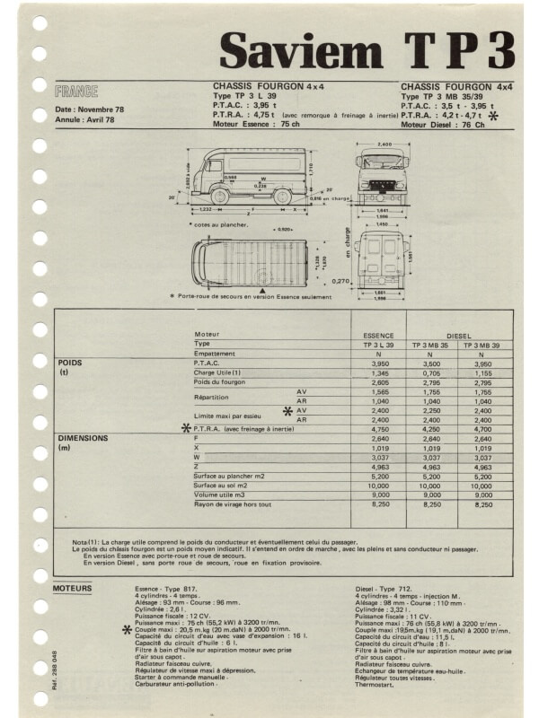 25-2131 saviem tp3