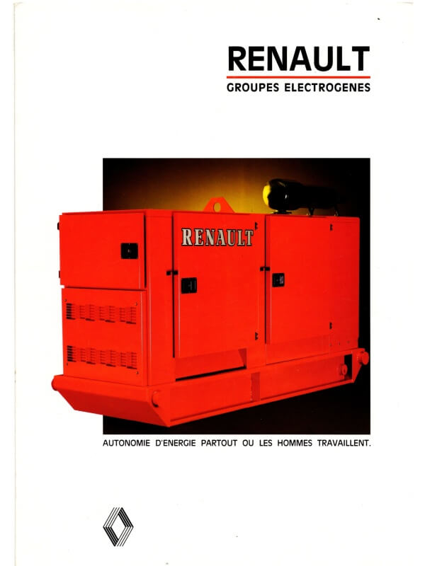 25-2167 renault gensets