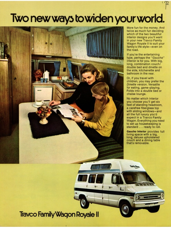 25-2190 dodge travco family wagon royale ii