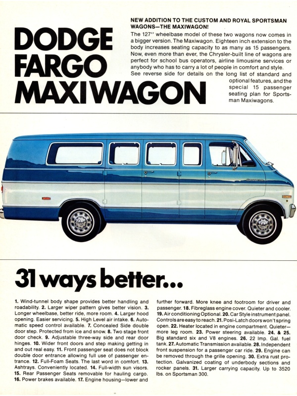 25-2201 dodge fargo maxiwagon