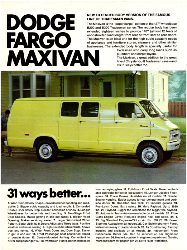 25-2202 dodge fargo maxivan