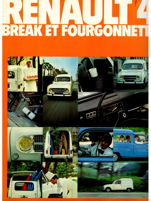 25-2319 renault 4 station wagon and van