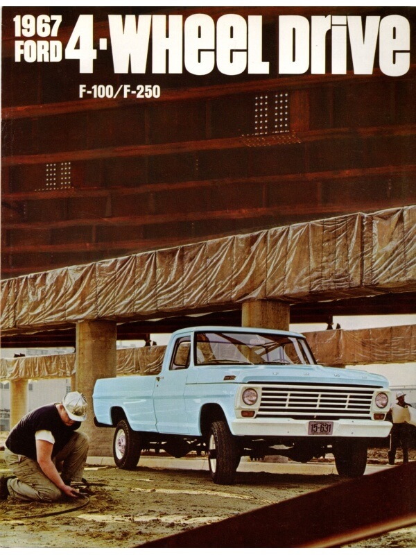 25-2651 ford f100 / f250 - 1967