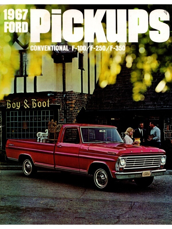 25-2652 ford f100 / f250 / f350 - 1967