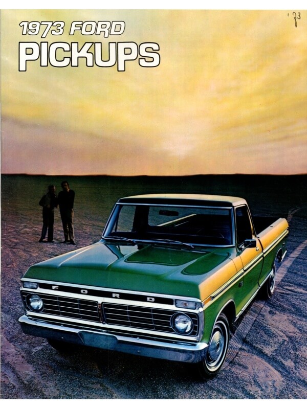 25-2654 ford pickups - 1973