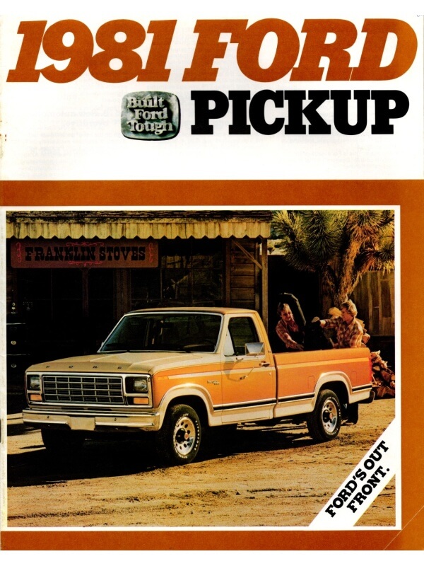 25-2663 ford pickup - 1981