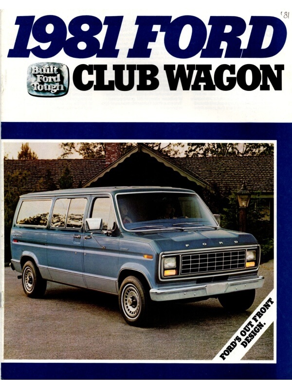 25-2665 ford club wagon - 1981