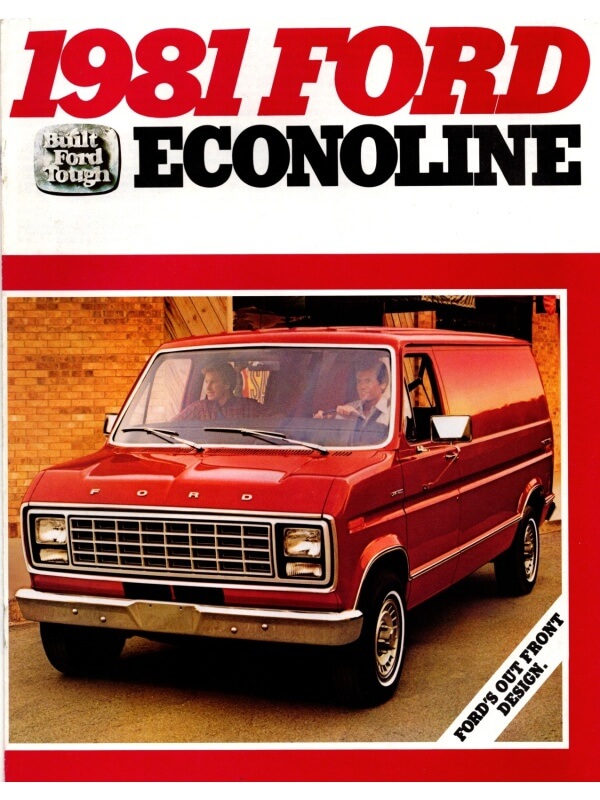 25-2666 ford econoline - 1981