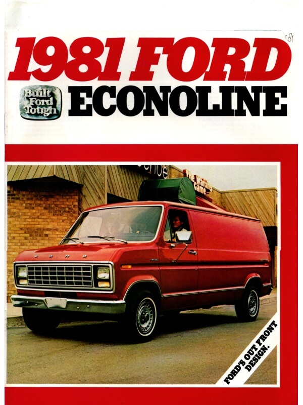 25-2667 ford econoline - 1981