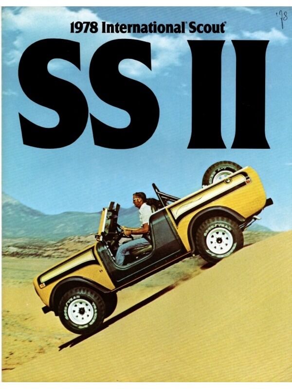 25-2681 international scout ss ii - 1978