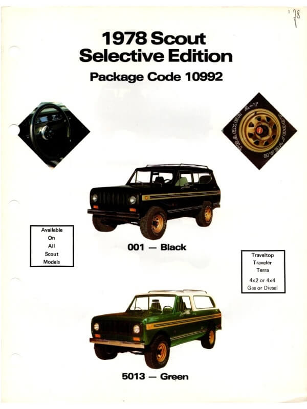 25-2682 international scout - 1978