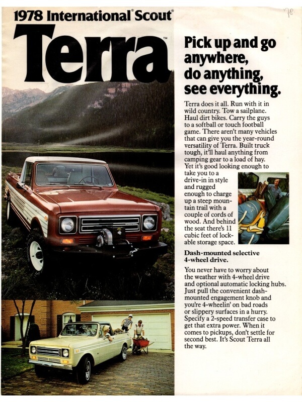 25-2683 international scout terra - 1978