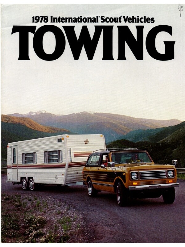25-2684 international scout towing - 1978