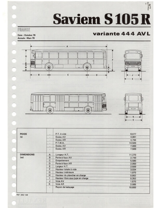 25-2734 saviem s105r
