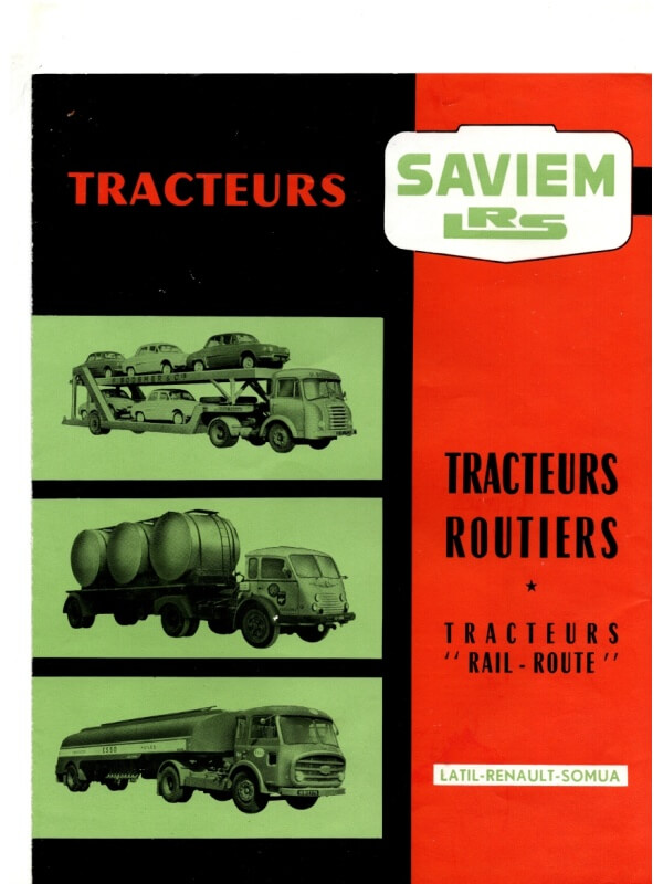 25-2740 saviem tracteurs routiers